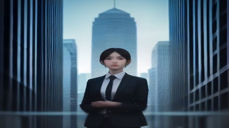 同人漫画联系合作：编辑与创作者的交流场景插画